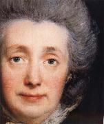 Detail of Portrait of artist-s Wife Thomas Gainsborough